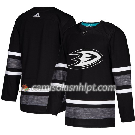 Camisola Anaheim Ducks Blank 2019 All-Star Adidas Preto Authentic - Homem